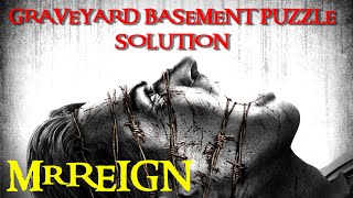 The Evil Within  Chapter 6  Graveyard Basement Puzzle Solution [upl. by Odo]