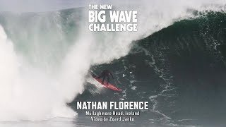 Nathan Florence at Mullaghmore  Big Wave Challenge 202324 Entry [upl. by Aihsyak]