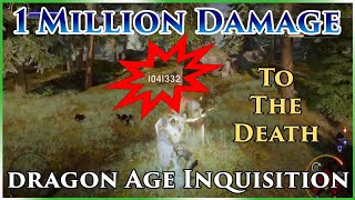 1 Million Damage Dragon Age Inquisition 2H Champion [upl. by Eilema]