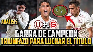 TRIUNFAZO PARA SOÑAR  UNIVERSITARIO 31 GARCILASO  LA U ES LÍDER EN DECISIVO PARTIDO  ANÁLISIS 🔥⚽ [upl. by Elatnahc]