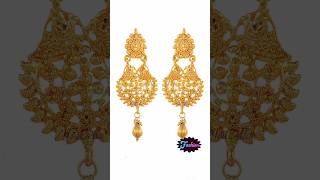 Gold earrings design new model 2024 [upl. by Nnaaihtnyc]