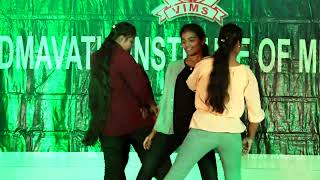 VIMS TIRUPATI MLT GIRLS DANCE PERFORMANCE [upl. by Aneehsat]