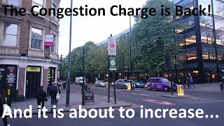 The London Congestion Charge is Back and Its About to Get Even More Expensive Than Before [upl. by Inot98]