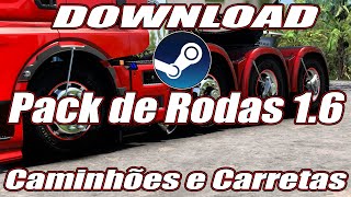 Pack de Rodas 16 Atualizado para ETS2 150 STEAM e Download para pasta MOD [upl. by Adams]