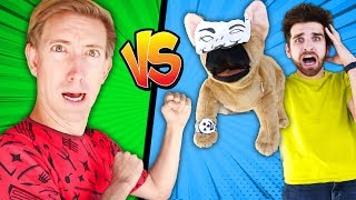 CWC vs DANIELs DOG Puppet Douglas I Pretended to be in a Star Wars Battle Royale 24 Hour Challenge [upl. by Suh848]