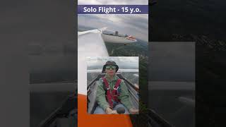 Glider  Soaring  Segelfliegen Look what happens to 15 year old solo pilot [upl. by Christye368]