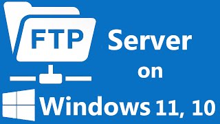 How to Setup and Manage FTP Server in Windows 11 and Windows 10 without any Software [upl. by Coffee]