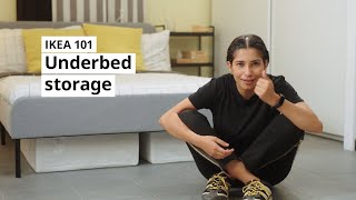 IKEA 101 Underbed storage [upl. by Nais205]