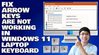 How To Fix Arrow Keys Are Not Working in Windows 1110 Laptop Keyboard [upl. by Nela669]