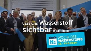 WDW2024  Das war die WOCHE DES WASSERSTOFFS 2024 [upl. by Lirbaj191]