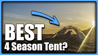 ULTRALIGHT 4 Season Backpacking Tent REVIEW  Trekkertent Saor DCF  Winter  Hilleberg Unna Soulo [upl. by Bum30]