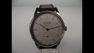 Nomos Glashutte Neomatik Dore Reference 397 4K Watch Review [upl. by Oiramel296]