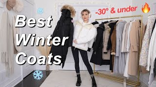 BEST WINTER COATS for the COLDEST winter ❄️ Reviewing Canada Goose Northface and more [upl. by Cristina]