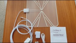 Winegard Flatwave Amped Pro HDTV Indoor Antenna Review Cut Your Cable Bill Down [upl. by Naelcm]