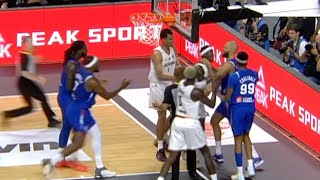 Evan Fournier Gets EJECTED After Fight with Dennis Schröder  Germany VS France [upl. by Dygall]