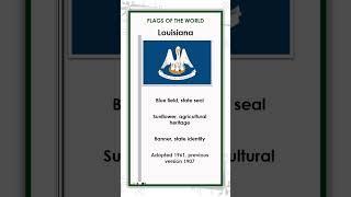 The flag of Louisiana [upl. by Ailil]