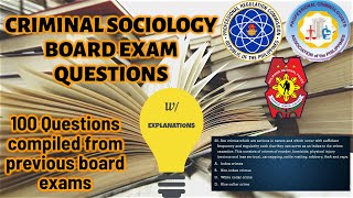 Criminal Sociology Review Questions  Criminology Licensure Examination [upl. by Vonny459]