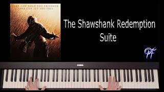 The Shawshank Redemption Suite  Thomas Newman  Piano [upl. by Nalo]