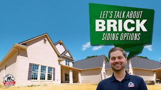 Lets Talk About Brick Siding Options [upl. by Haliak]