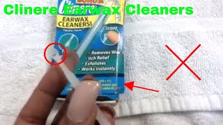 ✅ How To Use Clinere Earwax Cleaners Review [upl. by Eelaras]