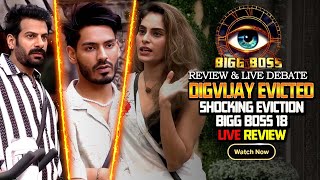 Bigg Boss 18 Full Episode 75 Review  Digvijay Rathee Evicted Bigg Boss House  Bigg Boss 18 Live [upl. by Emmerich]