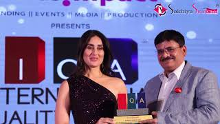 Kareena awarded Sakhiya Skin Clinic as Best Dermatology amp Cosmetology Clinic Chain in Westen India [upl. by Phox]