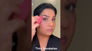 Tirtir foundation is my new favorite it’s lightweight and long wearing glambyshivani foundation [upl. by Anerehs]