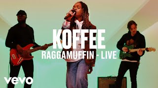 Koffee  Raggamuffin Live  Vevo DSCVR [upl. by Ardnoek]