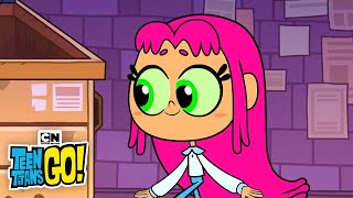 Starfires Origins in Teen Titans vs Teen Titans GO  Teen Titans GO  Cartoon Network [upl. by Bensky]