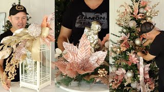 5 GLAM Christmas Decorations Ideas  How To Make Easy Christmas DIYS  Ramon At Home [upl. by Incrocci]