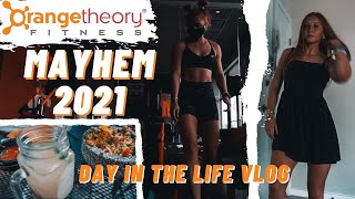 VLOG  Orangetheory Fitness MAYHEM 2021  Everything you need to know  OTF Travel Plans [upl. by Inittirb802]