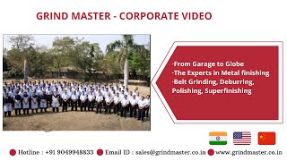 GRIND MASTER  CORPORATE VIDEO [upl. by Hazen]