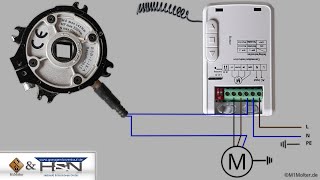 Einbau  Anschluss der Rolltorsteuerung Ecoline TM 5030 [upl. by Caundra247]