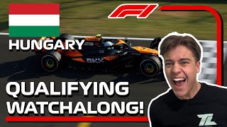 F1 Hungarian Grand Prix QUALIFYING LIVE Watchalong [upl. by Wilburt]