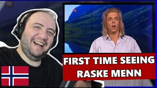 Raske Menn  Har du donglebær i rompa Utlendings Reaksjon 🇳🇴 Nordic REACTION [upl. by Deste]