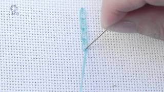 Learn How To Chain Stitch on Evenweave [upl. by Jo-Anne]