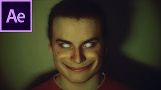 Creepy Smile VFX Tutorial  After Effects [upl. by Sivia]