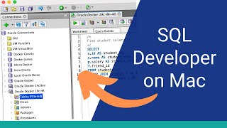 How to Install Oracle SQL Developer on M1 Mac [upl. by Enriqueta]