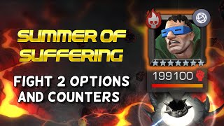 Easy Solos and Interesting Options  Summer of Suffering Fight 2  Marvel Contest of Champions [upl. by Trembly]