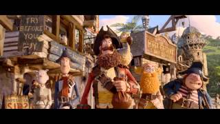 THE PIRATES BAND OF MISFITS 3D  HD Trailer english  Ab 3032012 im Kino [upl. by Ennayelhsa449]