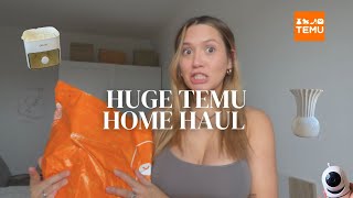 Huge Temu Home and Baby Haul my home essentials [upl. by Hachman]