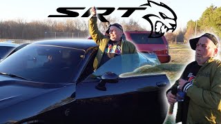 I LET WHYTE FOLKZ DRIVE MY HELLCAT [upl. by Juline]