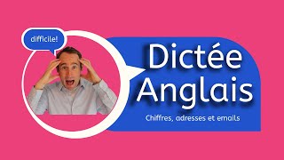 Anglais dictée difficile [upl. by Ko90]