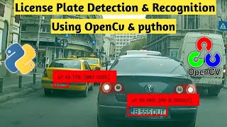 License Plate Detection using OpenCV and Python  License Plate Recognition Python  pytesseract [upl. by Aloeda952]