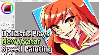 DOLLASTIC PLAYS New Avatar Speed Painting [upl. by Hukill]