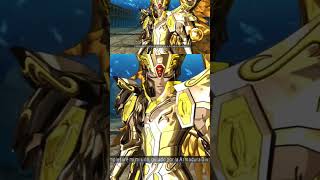 Diálogo entre Aioria vs Saga Caballeros del zodiaco [upl. by Fortunato822]