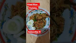 Fried Rice Yummy Shorts IndonesianFood Food [upl. by Namya142]