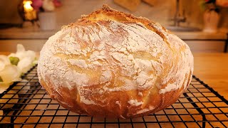 Selbstgebackenes Brot dessen Essen mir nie langweilig wird Brot in 5 Minuten Brot backen [upl. by Ttnerb]