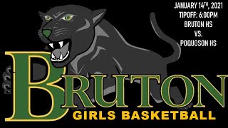 Bruton HS Girls Basketball  Bruton vs Poquoson [upl. by Amle]