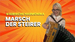 Simone und Felix spielen den Marsch der Steirer mit der Steirischen Harmonika [upl. by Acire]